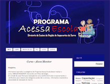Tablet Screenshot of acessaescolaitapecerica.blogspot.com