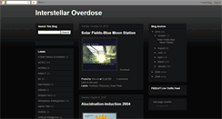 Desktop Screenshot of interstellaroverdose.blogspot.com
