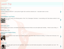Tablet Screenshot of laurasclimbingtrip2011.blogspot.com