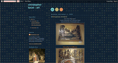 Desktop Screenshot of christopherlucas-art.blogspot.com