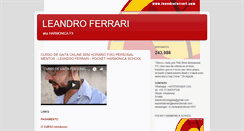 Desktop Screenshot of leandroferrari.blogspot.com
