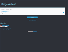 Tablet Screenshot of fittingassistant.blogspot.com