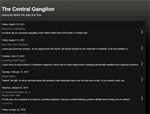 Tablet Screenshot of centralganglion.blogspot.com