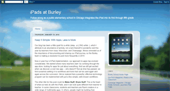 Desktop Screenshot of ipadsatburley.blogspot.com