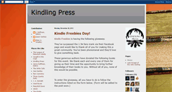 Desktop Screenshot of kindlingpress.blogspot.com