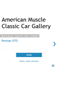 Mobile Screenshot of americanmuscleclassiccargallery.blogspot.com