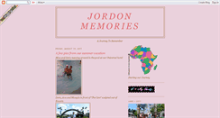 Desktop Screenshot of jordonfamilyinfo.blogspot.com