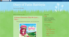 Desktop Screenshot of diarybatrisyia.blogspot.com