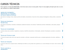 Tablet Screenshot of cursostecnicos.blogspot.com