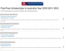 Tablet Screenshot of free-scholarship-in-australia.blogspot.com