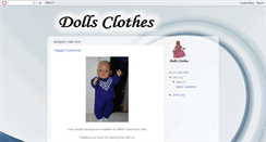 Desktop Screenshot of dolls-clothes.blogspot.com