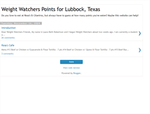 Tablet Screenshot of lubbockpoints.blogspot.com
