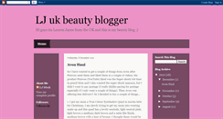 Desktop Screenshot of ljbeautyblog.blogspot.com