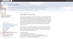 Desktop Screenshot of cryingfreedom.blogspot.com
