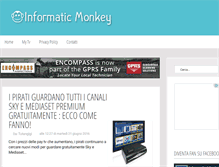 Tablet Screenshot of informaticmonkey.blogspot.com