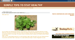 Desktop Screenshot of healthfactsandtips.blogspot.com