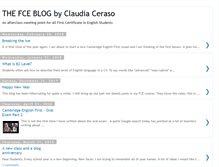 Tablet Screenshot of fceblog.blogspot.com