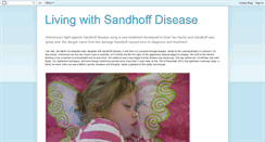 Desktop Screenshot of livingwithleukodystrophy.blogspot.com