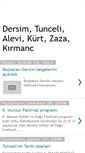 Mobile Screenshot of dersimliler.blogspot.com