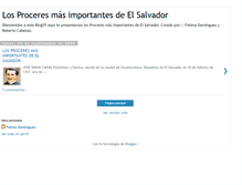 Tablet Screenshot of losproceresdeelsalvador.blogspot.com