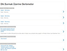 Tablet Screenshot of dikdurmak.blogspot.com