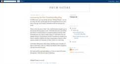 Desktop Screenshot of frumsatire.blogspot.com
