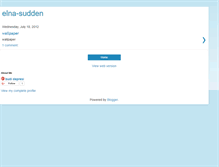 Tablet Screenshot of elna-sudden.blogspot.com