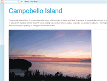 Tablet Screenshot of campobelloislandinfo.blogspot.com