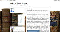 Desktop Screenshot of anotherperspective87.blogspot.com