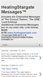 Mobile Screenshot of healingstargate-messages.blogspot.com