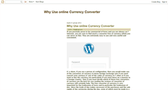 Desktop Screenshot of best-online-currency-converter.blogspot.com