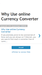 Mobile Screenshot of best-online-currency-converter.blogspot.com