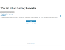 Tablet Screenshot of best-online-currency-converter.blogspot.com