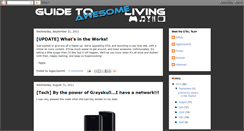 Desktop Screenshot of guidetoawesomeliving.blogspot.com