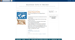 Desktop Screenshot of master-tricks.blogspot.com