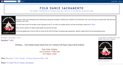 Desktop Screenshot of folkdancesacramento.blogspot.com