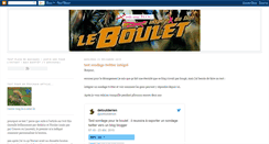 Desktop Screenshot of bouletgeek.blogspot.com