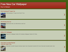 Tablet Screenshot of car-wallpapers-luxury.blogspot.com