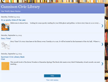 Tablet Screenshot of librarygc.blogspot.com