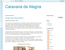 Tablet Screenshot of caravanadaalegria.blogspot.com