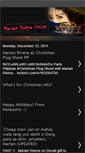 Mobile Screenshot of marianriveraonline.blogspot.com