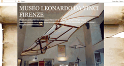 Desktop Screenshot of museoleonardodavinci.blogspot.com