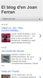 Mobile Screenshot of joan-ferran.blogspot.com