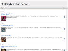 Tablet Screenshot of joan-ferran.blogspot.com