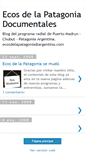 Mobile Screenshot of ecosdelapatagonia.blogspot.com