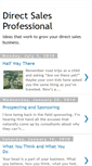 Mobile Screenshot of directsalesprofessional.blogspot.com