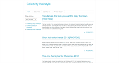 Desktop Screenshot of hairstyletrendceleb.blogspot.com