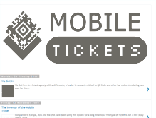 Tablet Screenshot of mobiletickets.blogspot.com