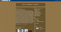 Desktop Screenshot of forman4.blogspot.com