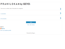 Tablet Screenshot of praanilokam.blogspot.com